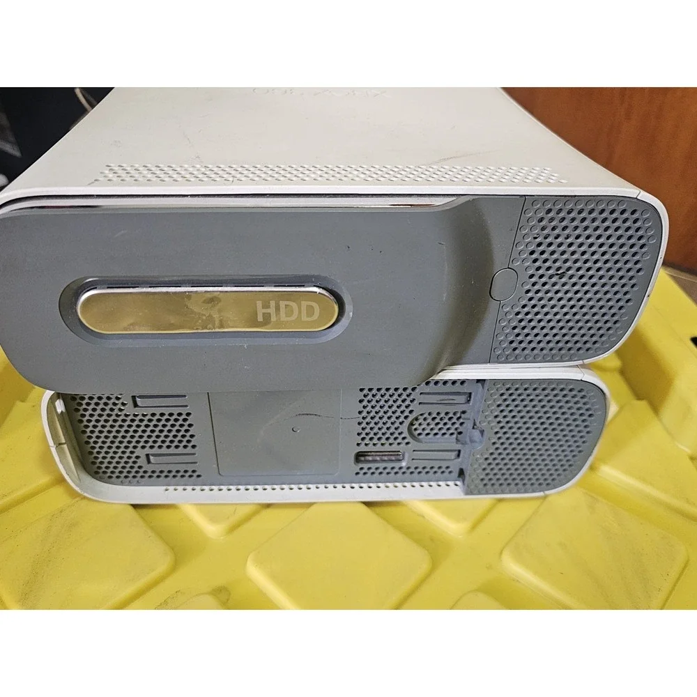 2x Xbox 360 Console For Parts White 2008 2009 Mfr Dates RROD And Untested